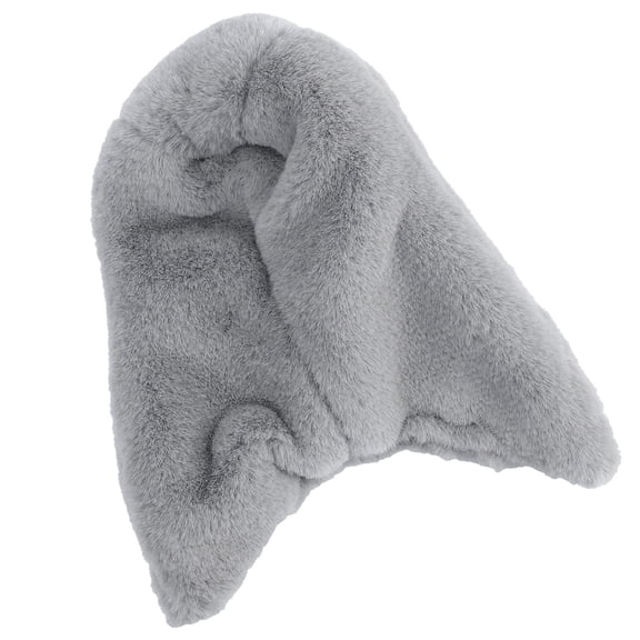 ETHZZLE Parakeet Bed Soft Plush Light Grey Bird Warm Nest Winter Use