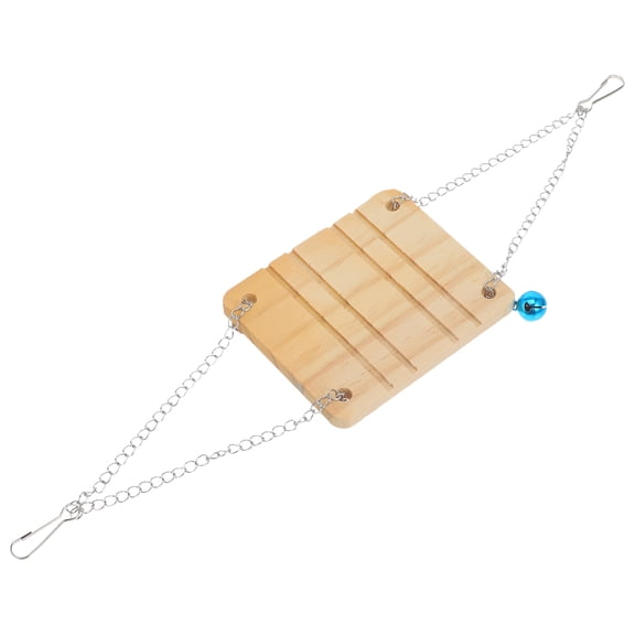 ETHZZLE Wooden Hamster Accessory for Cage Decoration and Healthy Teeth Grinding