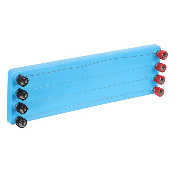 ETHZZLE Physics Experiment Kit for Middle School with Sky Blue Resistance Board and Metal Guide for Lab Use
