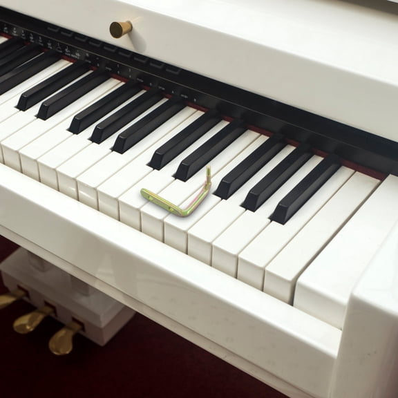 ETHZZLE Metal Piano Hook with Space-Saving Design for Enhanced Backrest Stability and Secure Music Sheet Holding