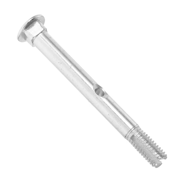 ETHZZLE Patio Umbrella Plated Silver Steel Handle Shaft Durable Outdoor Accessory