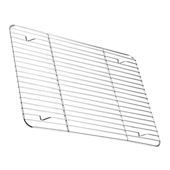 ETHZZLE Plated Silver Wire Rack for Baking and Roasting Made with Premium Stainless Steel Thick Wire