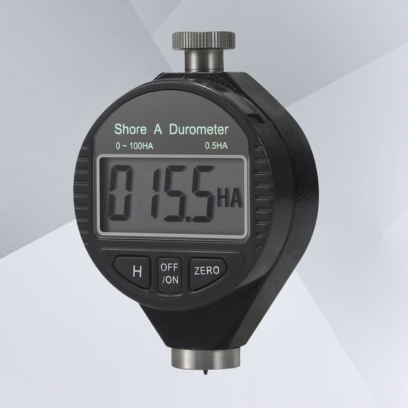 ETHZZLE Black Digital Hardness Tester Shore A Durometer with Clear LCD for Home Use