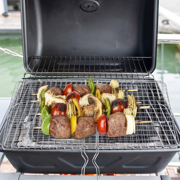 ETHZZLE Durable Iron Grill Rack for Barbecue Meat Vegetable and Fish Grilling Accessories