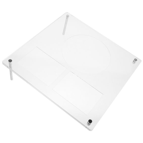 ETHZZLE Picture Display Photo Frame Acrylic White 1Pack