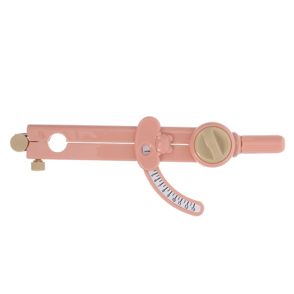 ETHZZLE Precision Pink Multifunction Compass for Teaching and Geometry