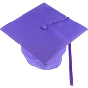 ETHZZLE Elegant Purple Grad Cap with Tassel for Graduation Ceremonies and Parties