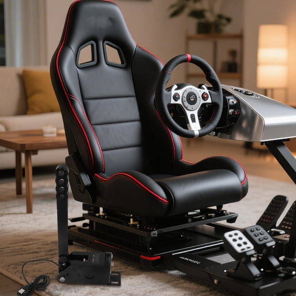 ETHZZLE Racing Simulator Handbrake Accessory with Hydraulic Feedback and USB Connectivity for Pc
