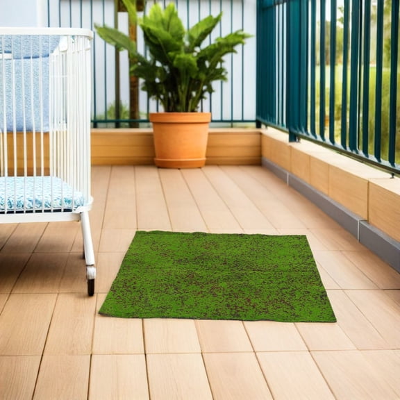 ETHZZLE Artificial Grass Turf Simulation Moss Rug Greenery Garden Decor Balcony Craft Sheet