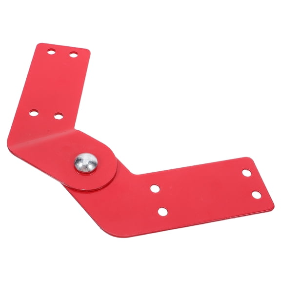 ETHZZLE Red Ladder Leveler and Folding Hinge Brackets Metal Ladder Parts for Attic and Household Use