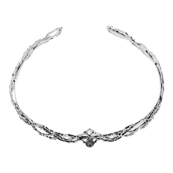 ETHZZLE Renaissance Crown: Fairy Crown Headband - Rhinestone Women’s Tiara For Bridal Cosplay Party - Sparkly Hair Jewelry - Birthday Headdress