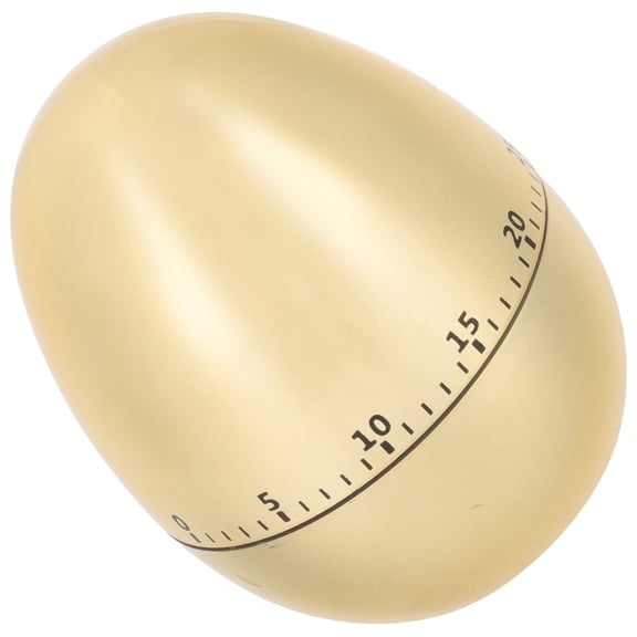 ETHZZLE Mechanical Round Kitchen Timer Golden Color for Baking Frying and Cooking Time Management