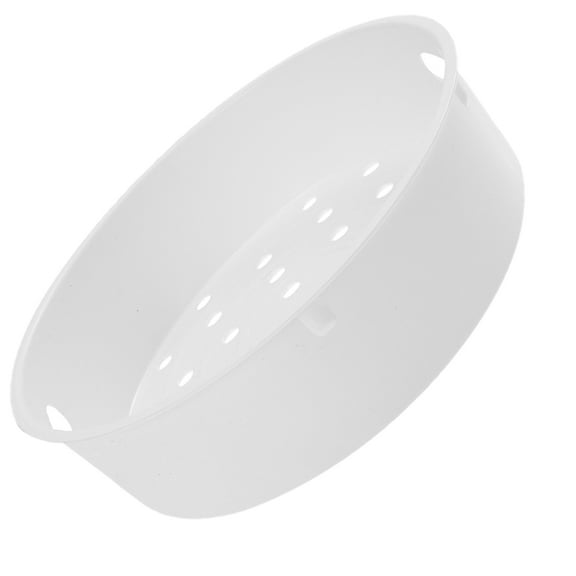 ETHZZLE Reusable White Plastic Steamer Basket for Rice Cooker and Food Steaming