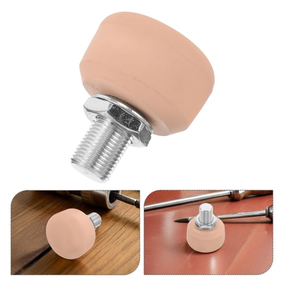 ETHZZLE Rubber Quad Skate Brakes Front Toe Stopper Compatible with Double Row Roller Skates