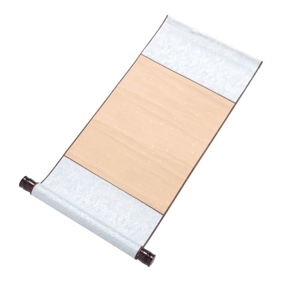 ETHZZLE Scroll Paper for Chinese Calligraphy Light Brown 1Pcs Vintage Art Tool