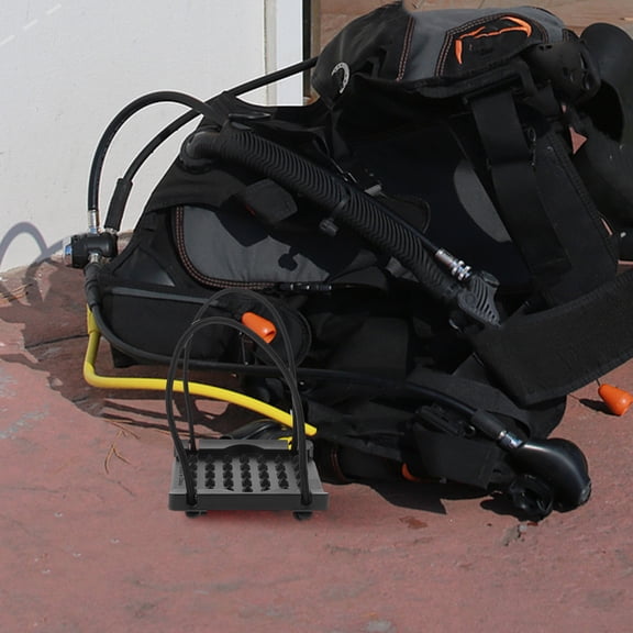 ETHZZLE Quick Release Scuba Diving Mounting Block for Dive Training, Fixing Plate, Back Mount Weight Holder