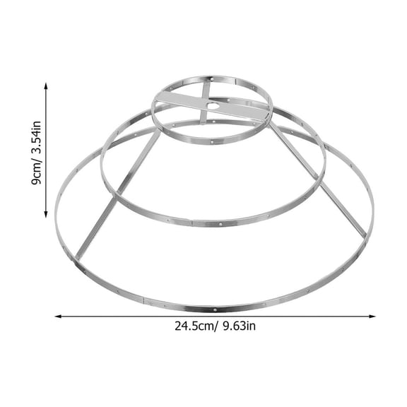 ETHZZLE Metal Wire Pendant Light Cage with Shell Frame for Hallway and Bedroom Decor