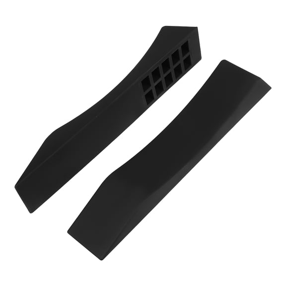 ETHZZLE 2Pcs Black Silicone Weight Lifting Mat For Deadlift Equipment Impact Reduction And Noise Reduction