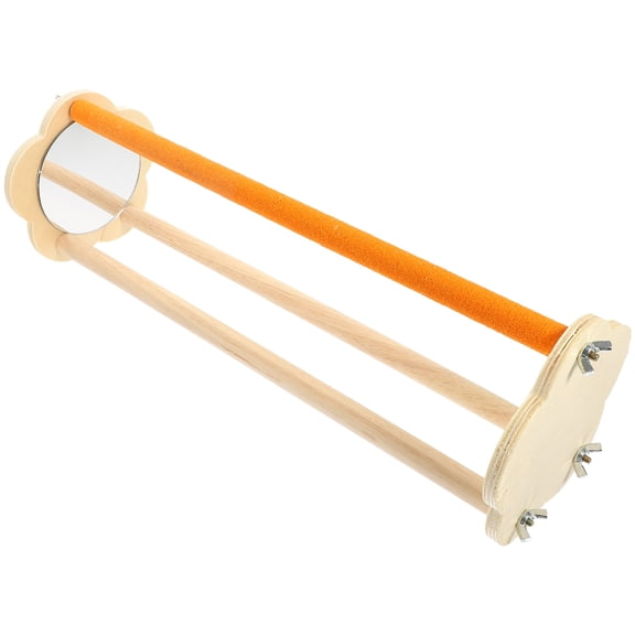 ETHZZLE Bird Perch Stand Parrot Perch Stand Wooden Multi 1Pcs for Pet Birds