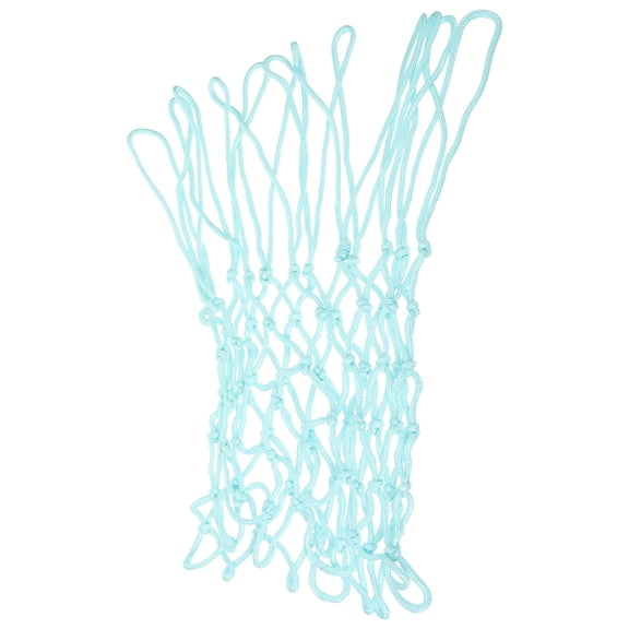 ETHZZLE Professional Luminous Nylon Basketball Net Sky Blue Weatherproof Frame Net for Indoor and Outdoor Courts