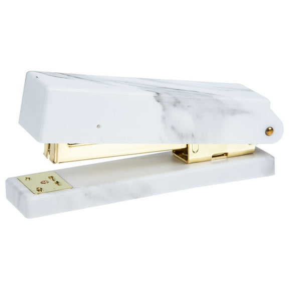 ETHZZLE Golden Office Stapler Professional Multi Function Desk Stapler Convenient for Daily Use