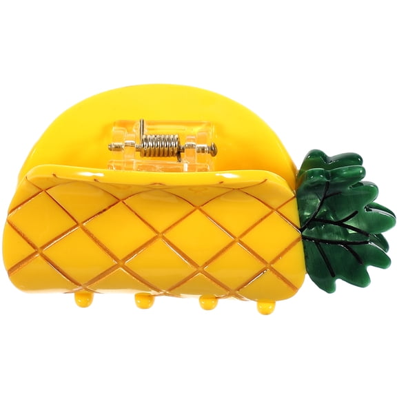 ETHZZLE Pineapple Yellow Small Fruit Hair Clip, Decorative Hair Accessories for Women and Girls