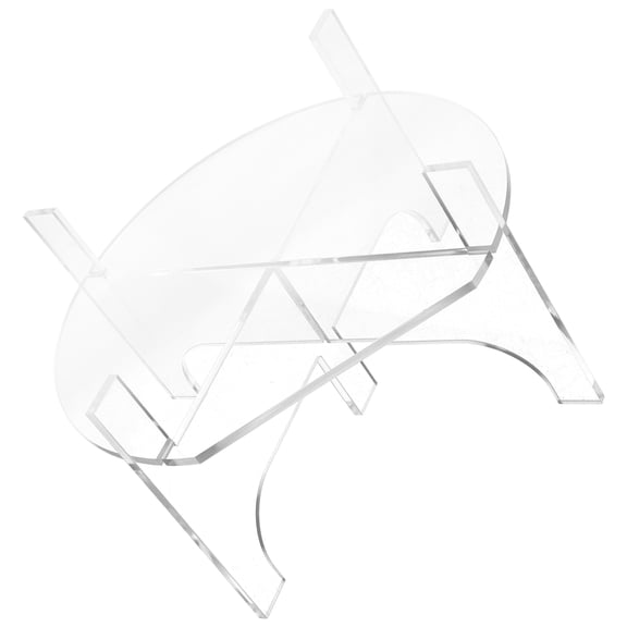 ETHZZLE Multifunctional Acrylic Beverage Dispenser Stand with Transparent Base for Home Use