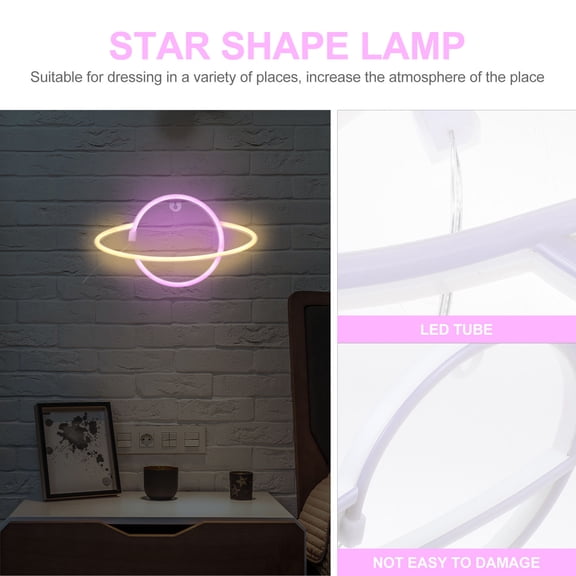 ETHZZLE Stars Projector Light for Bedroom Planet Modeling Lamp Multi 1Pack