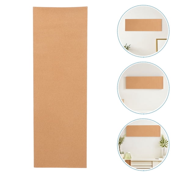 ETHZZLE Beige Natural Cork Board Roll for Walls, Sound Absorption and Safe Pinning Surface