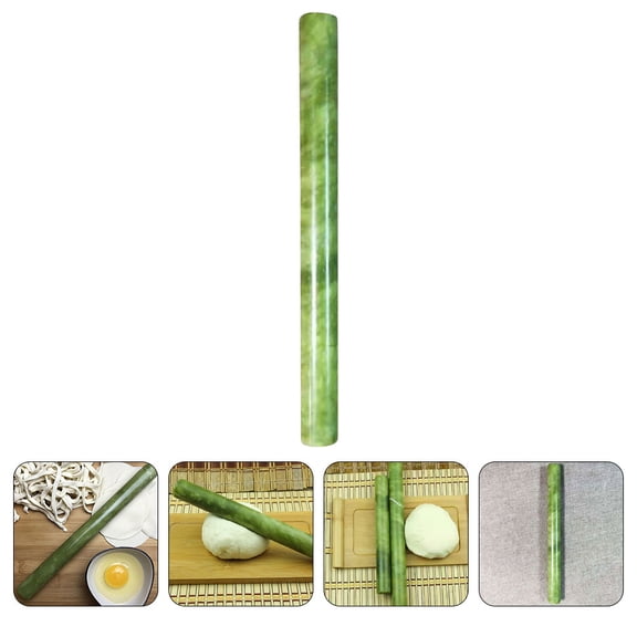 ETHZZLE Marble Rolling Pin for Pizza Dough with Ergonomic Handle, Non-Stick , 1 Piece Kitchen Tool