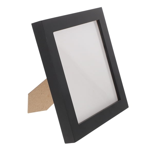 ETHZZLE Minimalist Photo Frame Black Wood 1Pcs Living Room