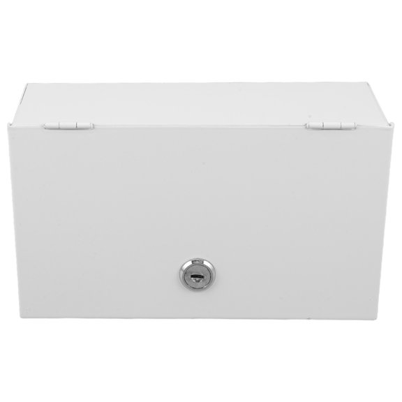 ETHZZLE Surface Mount Weatherproof Lock Box for Electrical Outlets with Metal Construction