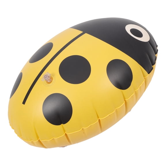 ETHZZLE Yellow Swimming Buoy Made of PVC for Enhanced Safety and High Visibility