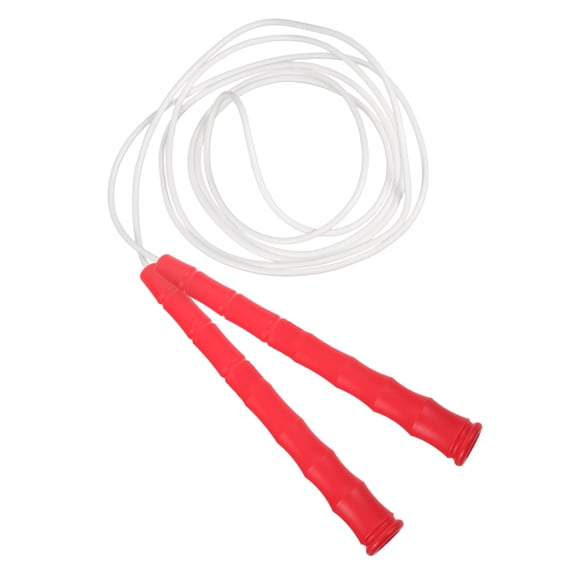 ETHZZLE Red Nylon Jump Rope for Teens with Anti- Handles, and Lightweight, 1 Pack
