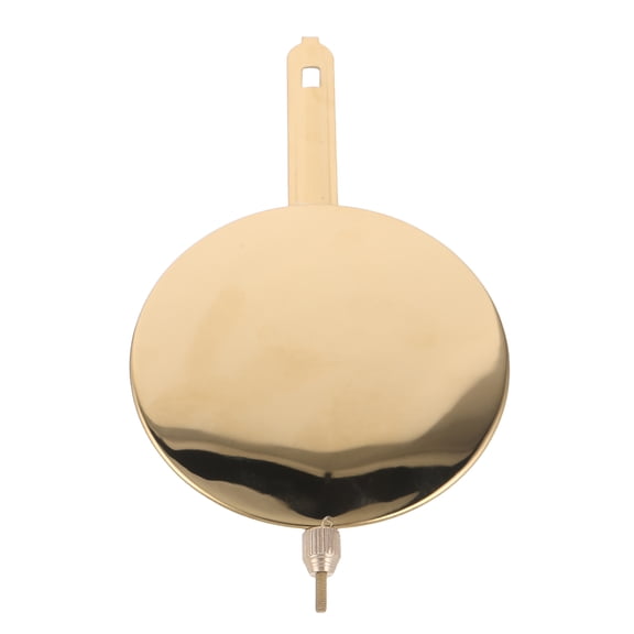 ETHZZLE Golden Metal Wall Clock Pendulum for Precise Timekeeping and Stability