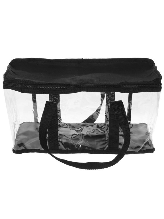 Transparent Clear Hat Organizer Bag Large Capacity PVC Oxford for Storage Use