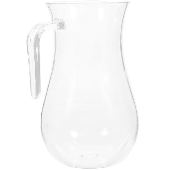ETHZZLE Clear Reusable Wine Decanter with Stable Base and Ergonomic Grip for Home Bar, Kitchen, or Party Use