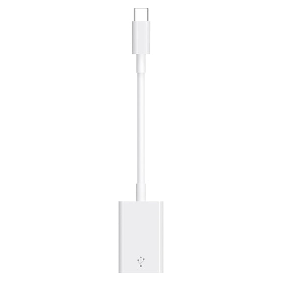 ETHZZLE USB-C to Usb3.0 Otg Adapter, White, Practical Design, Compatible with Phones, No Driver Needed