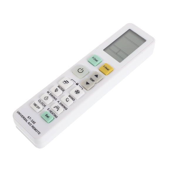 ETHZZLE Universal Air Conditioner Remote Control, White Compact AC Controller for Home, Office & Systems