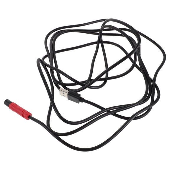 ETHZZLE Universal Black USB Charger Cord for Dash Cam and Mirror Camera with Enhanced Stability