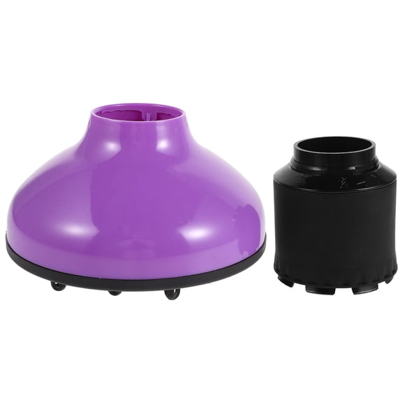 ETHZZLE Hair Dryer Tool Purple Diffuser Attachment with Fast Drying and Protective Blow Cover for Various Hair Dryers