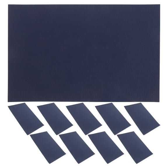 ETHZZLE Midweight Navy Blue Craft Paper Book Binding Cover Unpunched for Scrapbook Projects