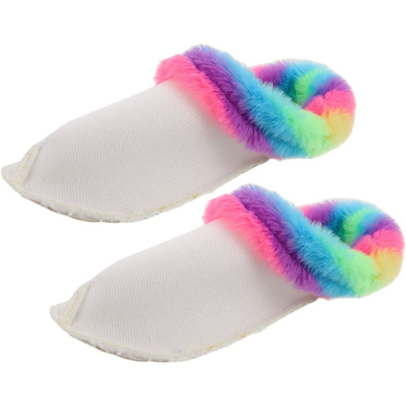 ETHZZLE Versatile Fuzzy Replacement Insoles for Clogs Warm Plush Liners Comfortable Shoe Inserts
