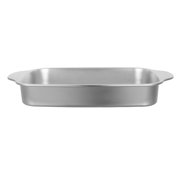 ETHZZLE Versatile Stainless Steel Serving Dish for Roasting Meat and Vegetables