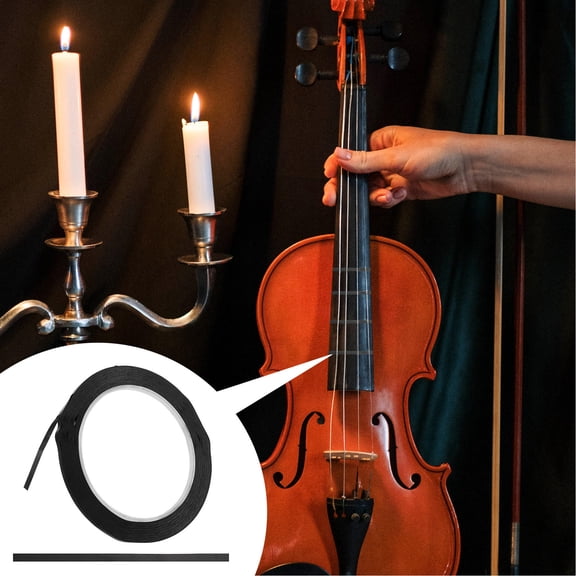 ETHZZLE Black Violin Fingerboard Stickers 1 Set for Accurate Finger Positioning in Music Learning and Education