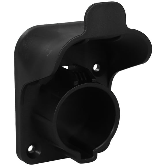 ETHZZLE Wall Mount Charging Cable Organizer Black ABS Material for Electric Vehicle Charger