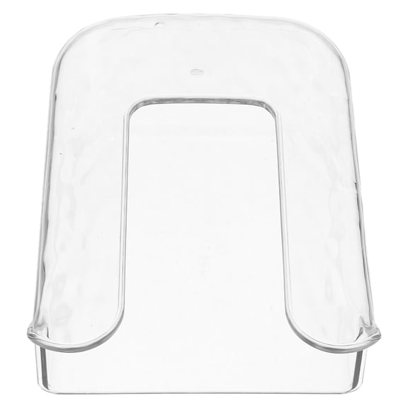 ETHZZLE Transparent Wall Tissue Box with Pet Construction Easy Install Wall Mount Organizer for Home Storage