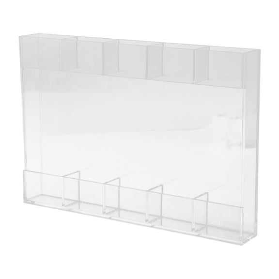 ETHZZLE Acrylic Wall Mounted Transparent Straw Holder for Organized and Efficient Straw Storage