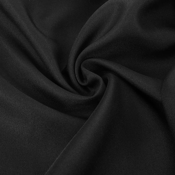 ETHZZLE Hotel Dining Chair Back Protector Black Washable Anti Stain and Oil Resistant