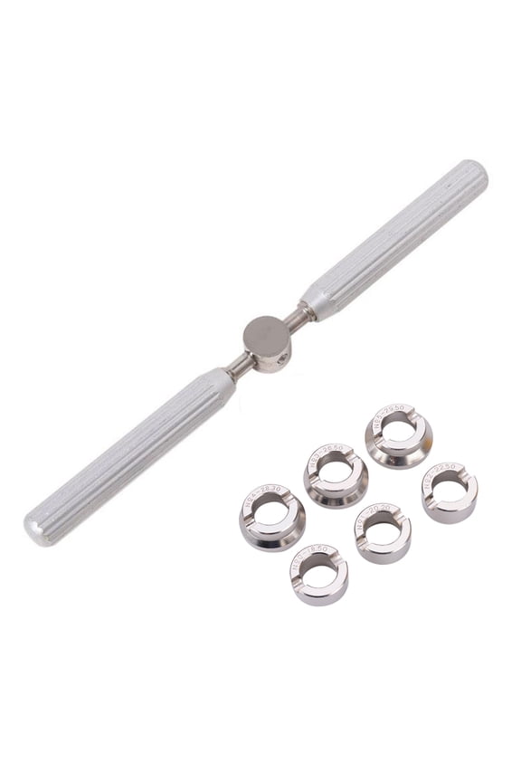 Watch Back Case Opener Tool Premium Stainless Steel Adjustable Wrench for Repair